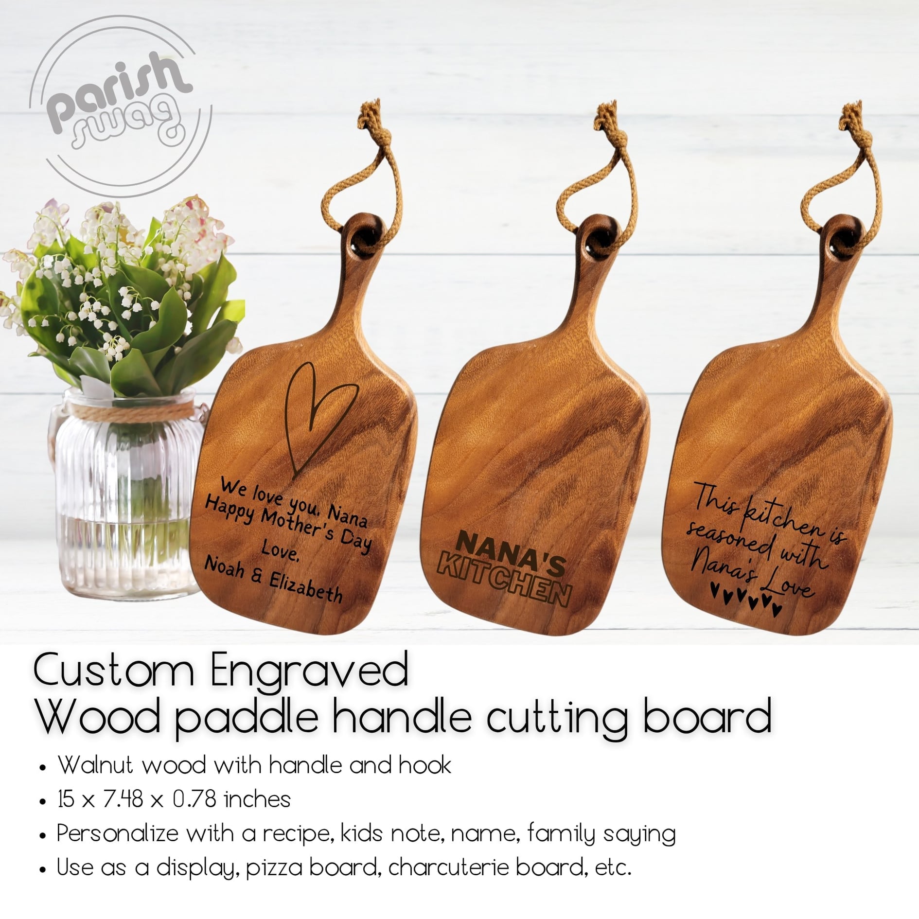 Paddle Cutting Board | Small